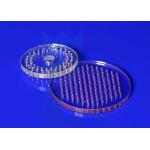High Temperature Quartz Glass Plate Clear With Hole for sale