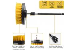 China Drill Brush Attachment 4pcs Scrubber Brush Kit with Extend Attachment supplier