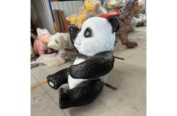 China Lifelike Animatronic Animal / Animatronic Panda Model For Theme Park supplier