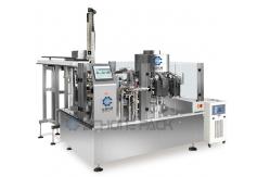 China Premade Bags Packing Vacuum Machine Automatic Beef Steak Peas supplier