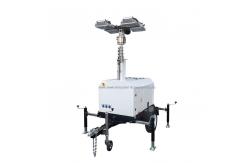 China Diesel LED Lighting Towers With 8m Electric Mast For Emergency Rescue Lighting supplier