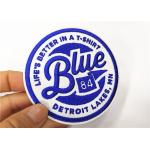 T- Shirt Twill Fabric Badges Patches 3 Tall Iron On Embroidered Patches for sale