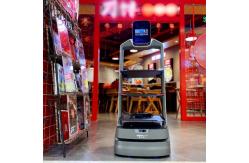 China Food Delivery Robot Waiter With AI Artificial Intelligence Service Robot supplier