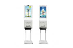 China 21.5 Inch LCD Advertising Screen Display Hands Washing and Temperature Testing supplier