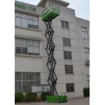 Lift capacity 320kg Self Propelled Scissor lift platform for max 12m working height for sale