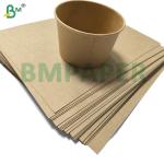 Craft PE Paper Brown Cupstock Paper Strength And Durability For Cups