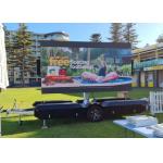 High Brightness Mobile Truck LED Display 320*160mm Module Size Full Color Tube Chip 5000-8000 Nits Perfect for Mobile Ads for sale