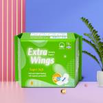 Wholesale Disposable Wood Pulp Sanitary Pads Private Label Women Cotton Fiber Sanitary Napkin Suppliers for sale
