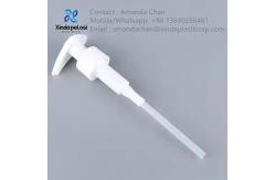 China Liquid Soap Dispenser Screw Lotion Pump White Plastic Pump Head For Washing supplier