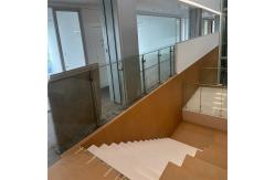 China Balcony Deck Aluminium Staircase Railing Balustrade Iron Handrails For Outdoor Steps supplier