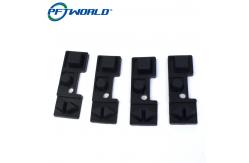 China CNC Machined Plastic Parts Silicone Buttons Custom Injection Molding Service supplier