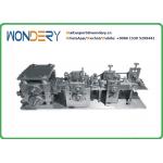 Fully automatic Aluminum Radiator Fin Machine 48mm Wide OEM Production