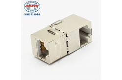 China CAT5E CAT6 STP Keystone Jack Right Angle Cat6 Shielded Inline Modular supplier