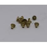 Lathe CNC Precision Machining Parts Brass Rivet Bolt ISO9001 Standard