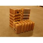 AZM 1680 Silicon Mullite Brick 1550C-1650C Brown Anchor Brick for sale