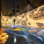 Full 360 Degree Immersive Spaces Wall Floor Interactive Projection for sale