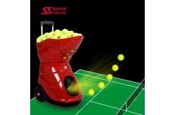 China Siboasi Tennis Ball Training Machine Remote Controlled 120W AC 100V supplier
