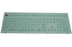 China Compact IP65 waterproof Industrial Membrane Keyboard / washable computer keyboard supplier