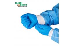 China AAMI PB70 Level 3 Knitted Cuffs SSMMS Disposable Surgical Gown FDA Standard supplier