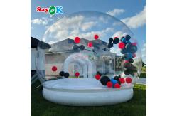China Transparent Bouncy Bubble House Inflatable Party Bubble Balloon House for Kids supplier
