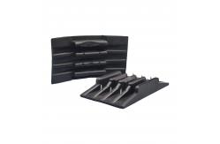 China Custom Painting Decorating Tools Black Rubber Sanding Block supplier