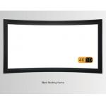 Customised TV Arc Frame Projection Screen Retractable Wall Mounted for sale