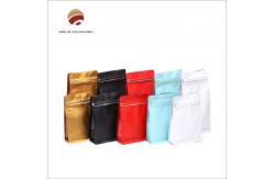 China Custom Packaging Coffee Bags With Valve And Zipper Packaging Solutions supplier
