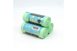China 100% Biodegradable 10 Litre Bin Liners Compost Adios Poo Bags Garbage Grocery supplier