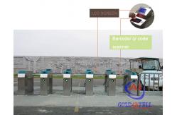 China Mechanism Access Control Turnstile Tripod Turnstile Gate Barcode Reader Entrance And Exit supplier