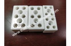 China Ceramic Thermocouple Terminal Block With Galvanized Steel Screws supplier