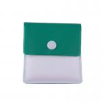 Small PVC Plastic Travel Portable Pocket Ashtray Silkscreen Printed for sale