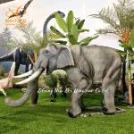 Custom 3D Animal Models Realistic Animatronic Elephant For Exhibition for sale