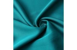 China Emerald Green 75D 130GSM Polyester Spandex Satin Fabric Stretch supplier