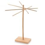Eight Arms Foldable Bamboo Display Rack For Holding Large Quantities Of Noodles for sale