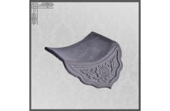 China Customizable Patterned Antique Clay Roof Tiles  Chinese Traditional Style supplier