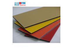 China 1220x2440mm Brushed PVDF Aluminum Composite Panel Sheet 5mm AA1100 supplier