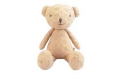 China ODM OEM Animal Toys Joint Moving Bear Brown Pattern Plush Bear Toys 25cm supplier