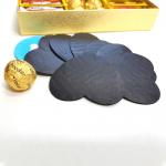 OEM Logo White Black CMYK Printing Round Candy Pads Uncoated for sale