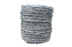 China High Security Fencing High Tensile Barbed Wire Galvanized 250m 500m Roll supplier