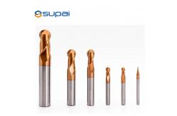 China Flat 1 Roughing End Mill , Single Flute End Mill Aluminum Customized Length supplier