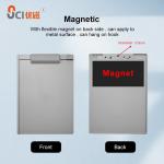UCI Magnetic Plastic Clipboard With Pen Holder A4 Writable MCB1912-P