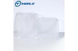 China Custom Acrylic CNC Milling Parts Laser Engraving High Precision for Keyboard supplier