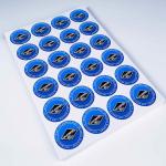Removable Single Sided Sticker Glossy / Matte / Embossing / Hot Stamping With Watermark for sale