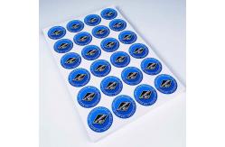 China Removable Single Sided Sticker Glossy / Matte / Embossing / Hot Stamping With Watermark supplier