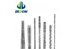 China Conical Twin Screw Barrel / Extruder Screw Barrel For Pipe Extrusion supplier