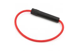 China 10AWG Cable 6x30 Inline Fuse Holders Phenolic Resin Screw Mount supplier