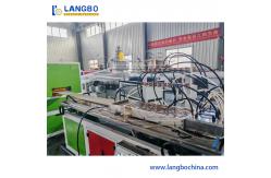China High-performance Plastic PVC Skirting Profile Board Extrusion Line Making Machine supplier