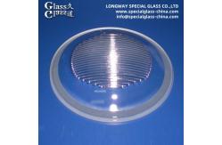 China Optical Borosilicate Glass Cob Led Lenses High Bay Light Lens supplier