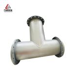 Abrasion Resistant Rubber Lined Pipe  High Temperatures for sale
