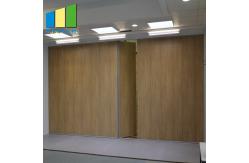 China MDF Customized Soundproof Sliding Movable Partition Walls Board For Banquet Hall supplier